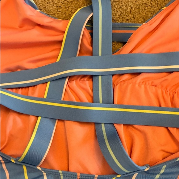 Carve Designs Multicolor Striped One Piece - Picture 4 of 4